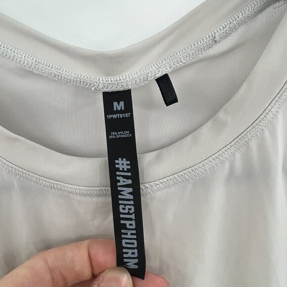 IAM1stPhorm Light Gray Athletic Tank Women's Small - Picture 2 of 4